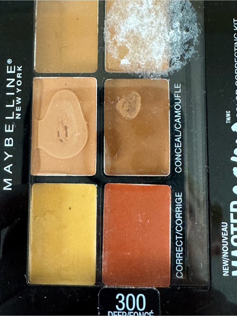 Maybelline Master Camo Correcting Kit - Brown, Yellow, Orange